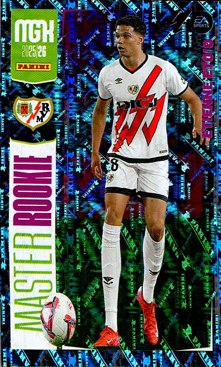 MEGACRACKS 2025/2026 ETIENNE ETO´O MASTER ROOKIE Nº409