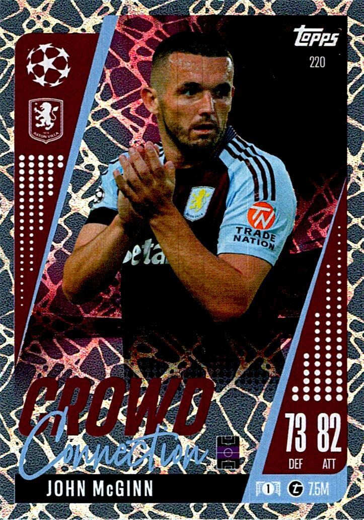 Match Attax Extra 2025 John McGinn Crowd Connection nº220