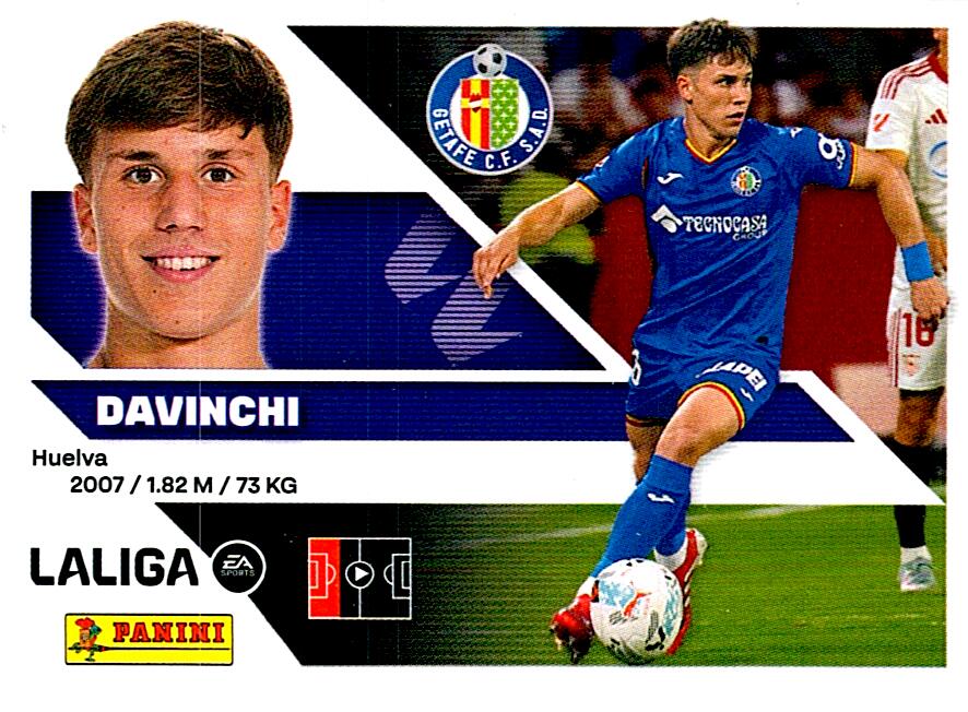 LIGA ESTE 2026/2027  GETAFE FC DAVINCHI Nº10