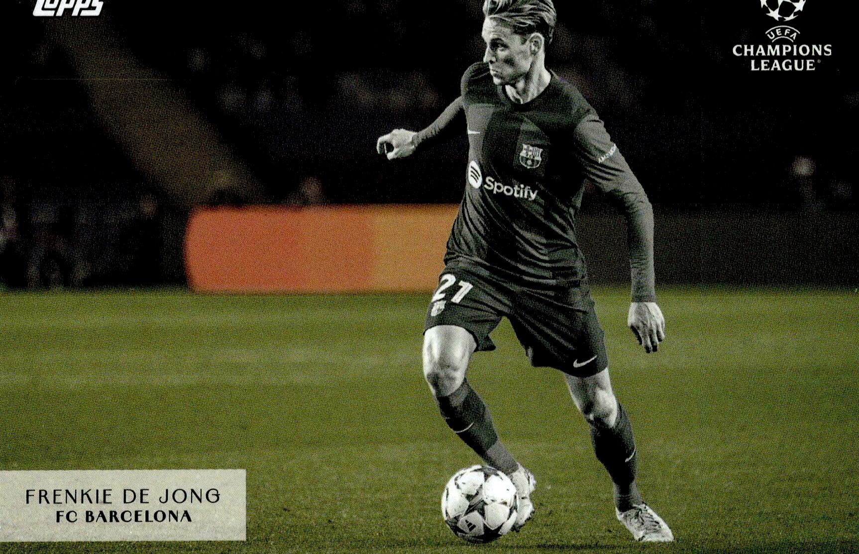 TOPPS SIMPLICIDAD UCL 2023/2024 FRENKIE DE JONG