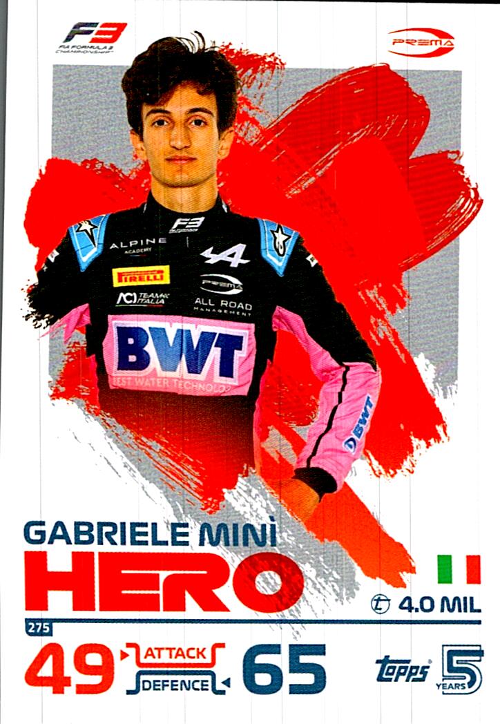 TOPPS TURBO ATTAX 2024 Nº275