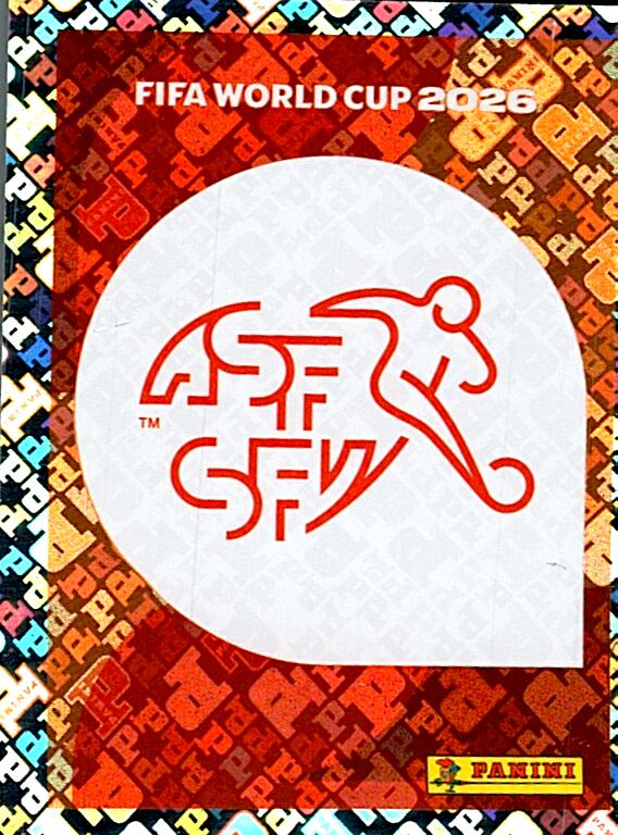STICKERS FIFA WORLD CUP 2026 ESCUDO NºSUI 1