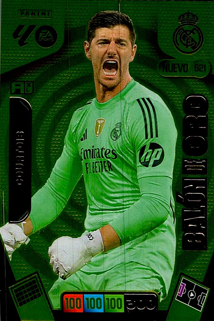 ADRENALYN LA LIGA 2025/2026 COURTOIS NUEVO BALON DE ORO Nº521