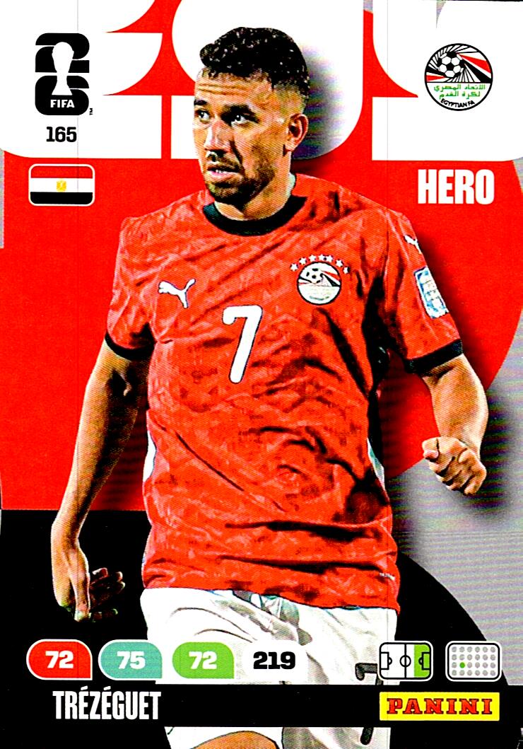 ADRENALYN WORLD CUP 2026 TREZEGUET EGYPT Nº165