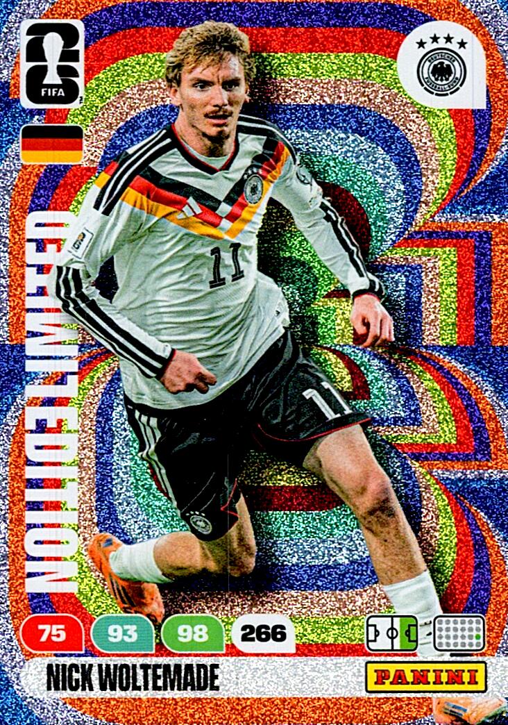 ADRENALYN WORLD CUP 2026 NICK WOLTEMADE EDICION LIMITADA