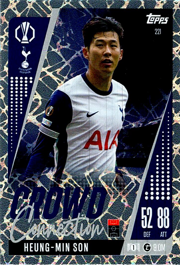Match Attax Extra 2025 Heung-Min Son Crowd Connection nº221