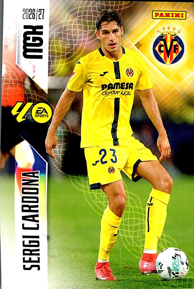 MEGACRACKS 2026/2027 SERGI CARDONA VILLARREAL CF Nº369
