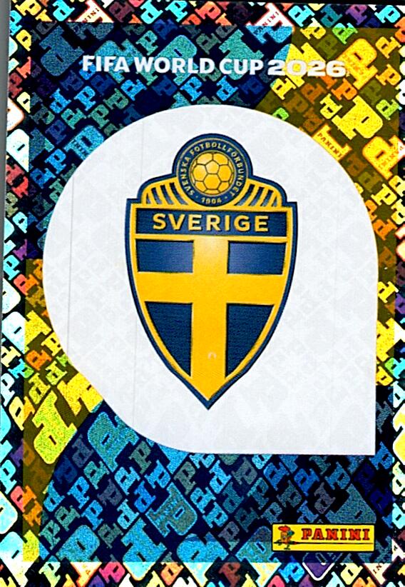 STICKERS FIFA WORLD CUP 2026 ESCUDO NºSWE 1