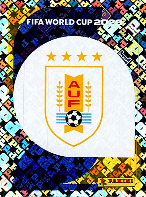 STICKERS FIFA WORLD CUP 2026 ESCUDO NºURU 1