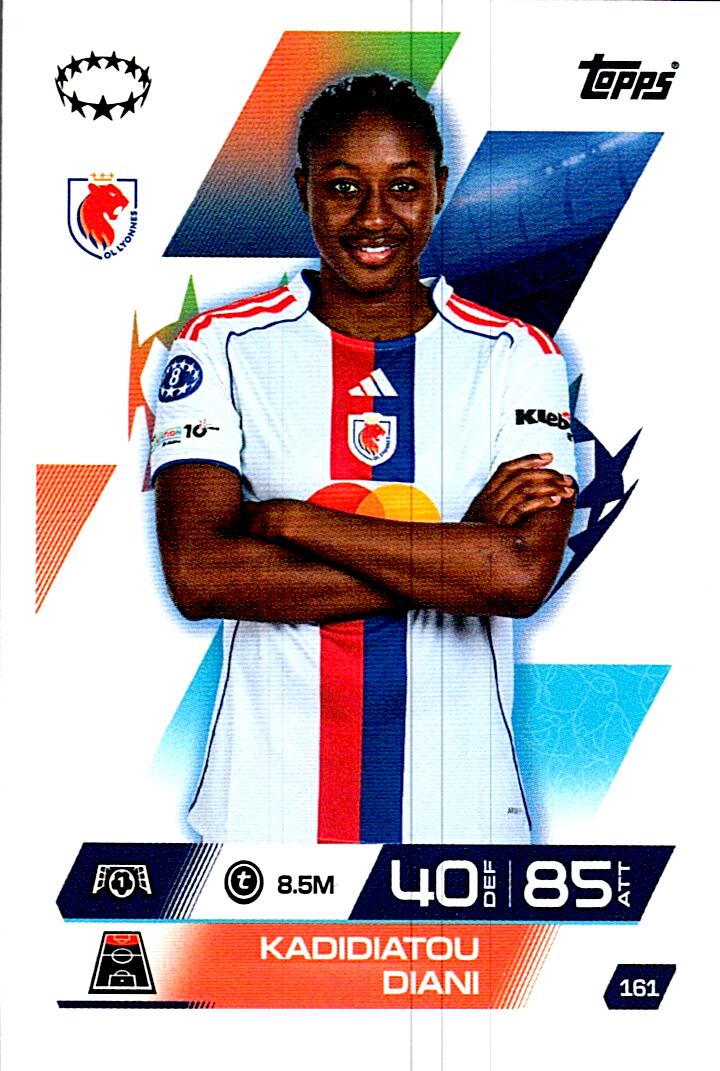 TOPPS MATCH ATTAX EXTRA 2025/26 KADIDIATOU DIANI Nº161