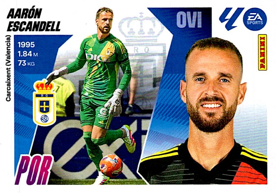 LIGA ESTE 2025/2026 REAL OVIEDO AARON ESCANDELL Nº3
