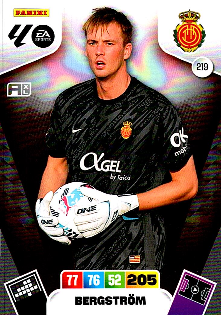ADRENALYN LA LIGA 2025/2026 BERGSTRÖM RCD MALLORCA Nº219