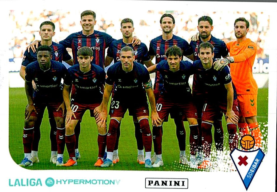 LALIGA HYPERMOTION 2025-26 ALINEACION EIBAR Nº193