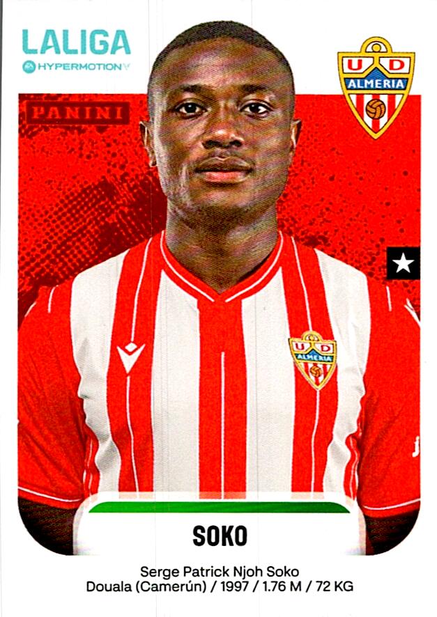 LALIGA HYPERMOTION 2025-26 SOKO ALMERIA Nº39