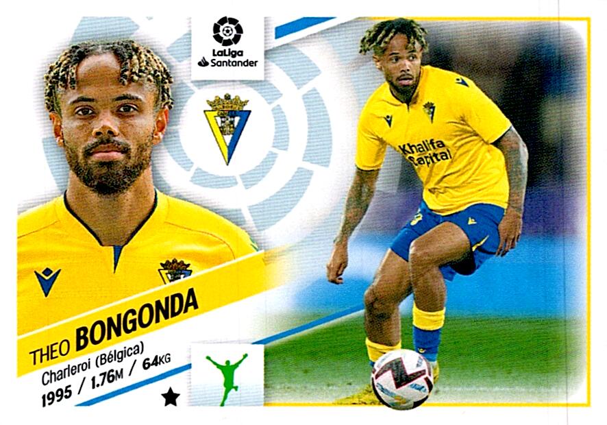 Cromo Liga Este 2022/2023 BONGONDA ULTIMO FICHAJE Nº44 CUARTA EDICION