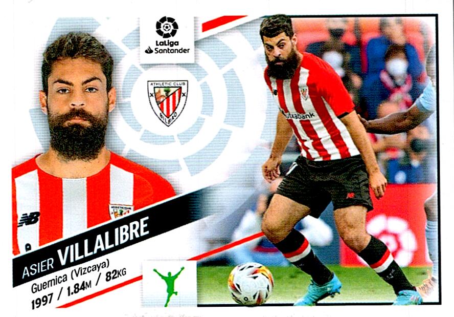 Cromo Liga Este 2022/2023 VILLALIBRE ATHLETIC CLUB Nº18B