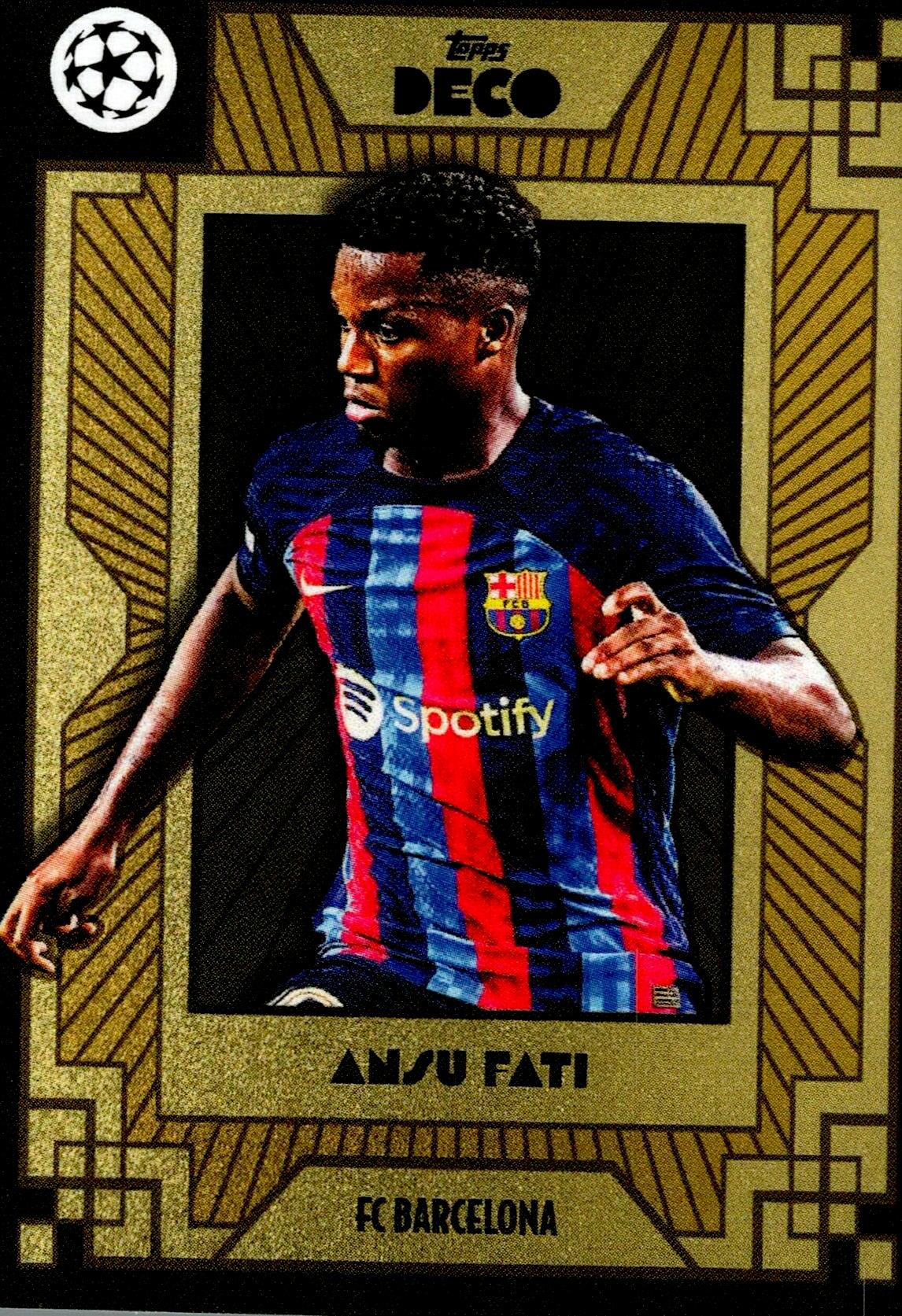 TOPPS DECO UCL 2021/2022 ANSU FATI