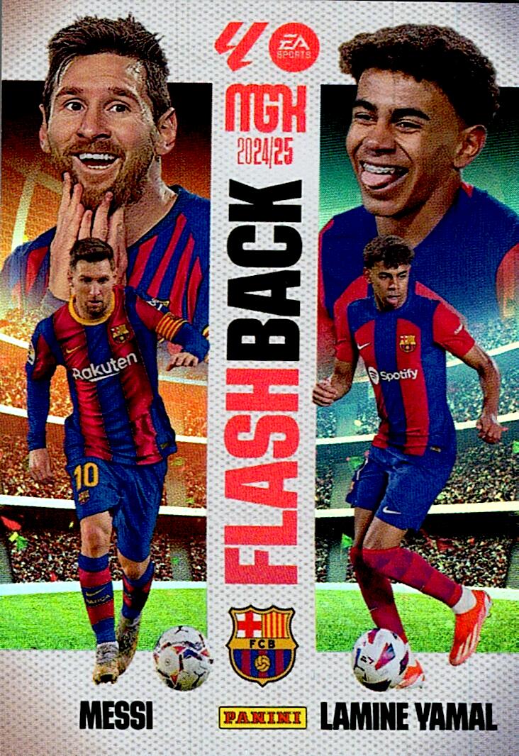 Megacracks 2024/2025 MESSI / LAMINE YAMAL FLASHBACK Nº 429