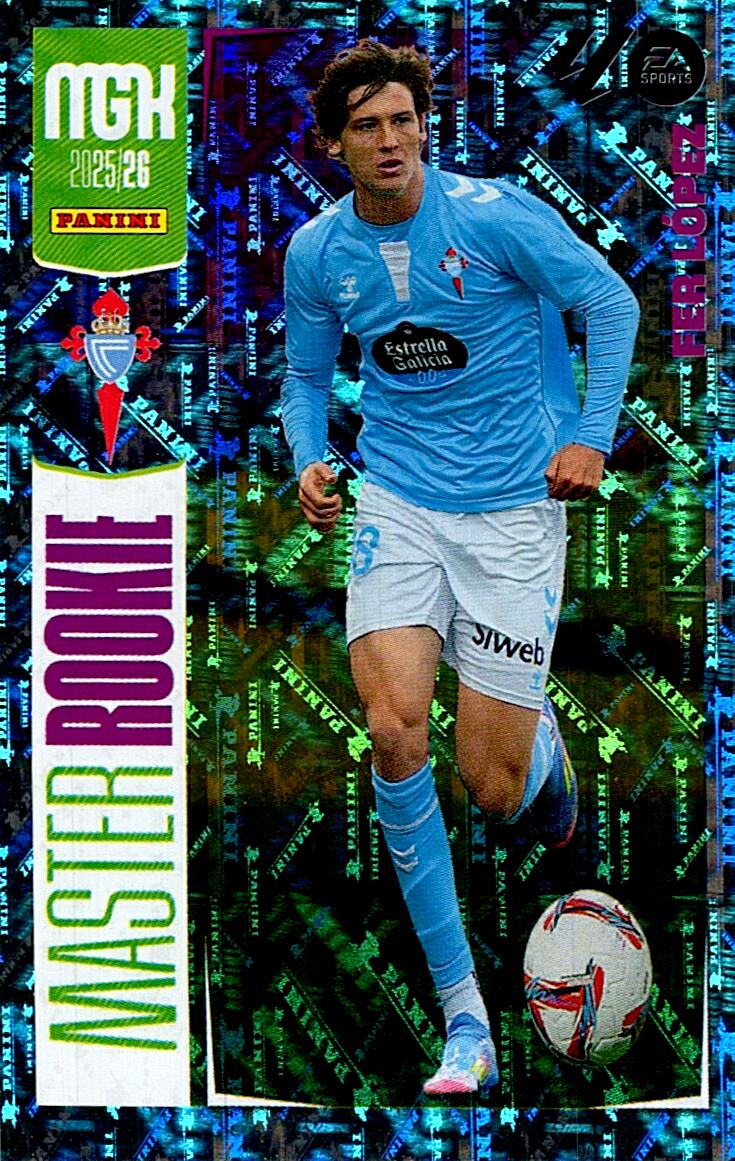 MEGACRACKS 2025/2026 FER LOPEZ MASTER ROOKIE Nº411