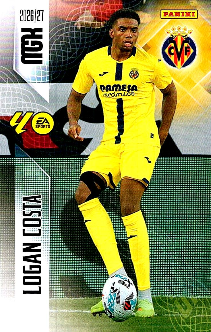 MEGACRACKS 2026/2027 LOGAN COSTA VILLARREAL CF Nº367 SEGUNDA EDICION