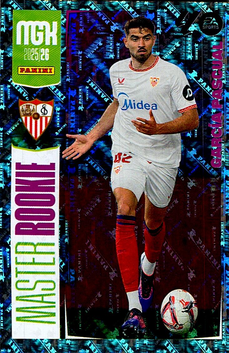 MEGACRACKS 2025/2026 GARCIA PASCUAL MASTER ROOKIE Nº412