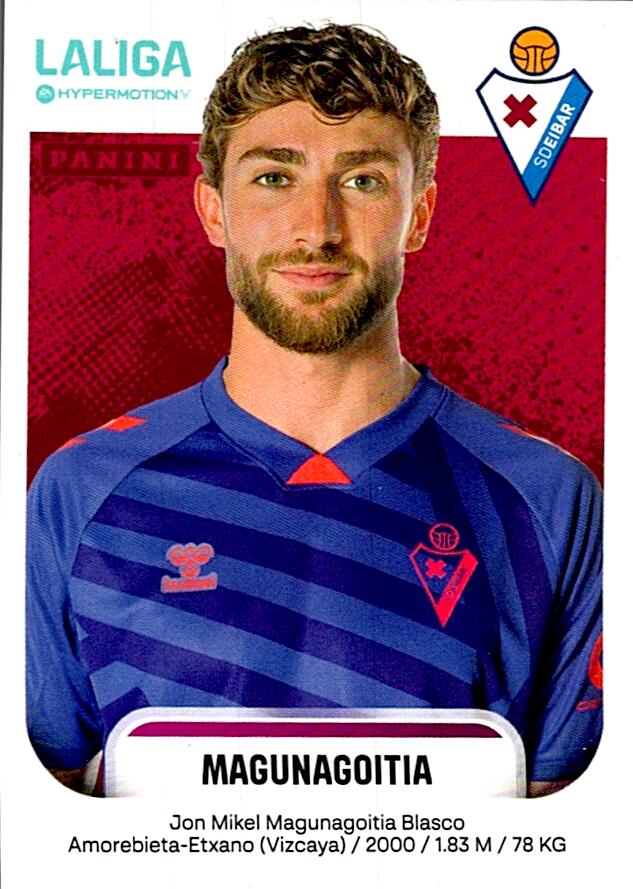LALIGA HYPERMOTION 2025-26 MAGUNAGOITUIA EIBAR Nº194