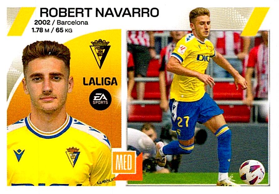 LIGA ESTE 2023/2024 ROBERT NAVARRO ULTIMO FICHAJE Nº63 CUARTA EDICION