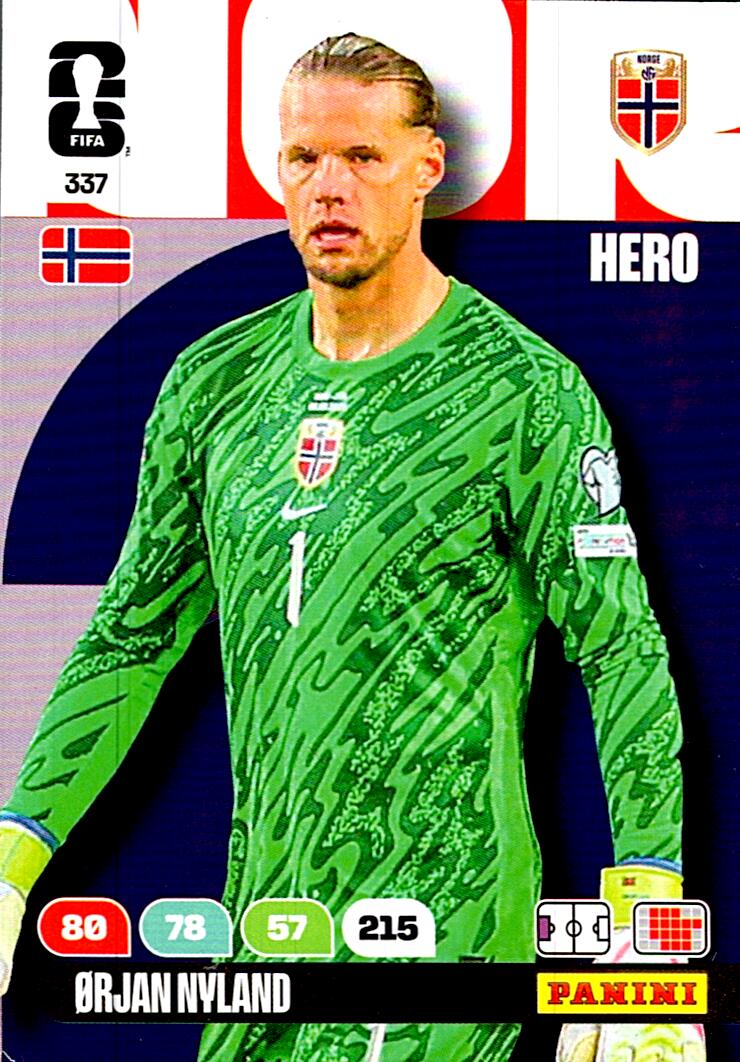 ADRENALYN WORLD CUP 2026 ORJAN NYLAND NORWAY Nº337