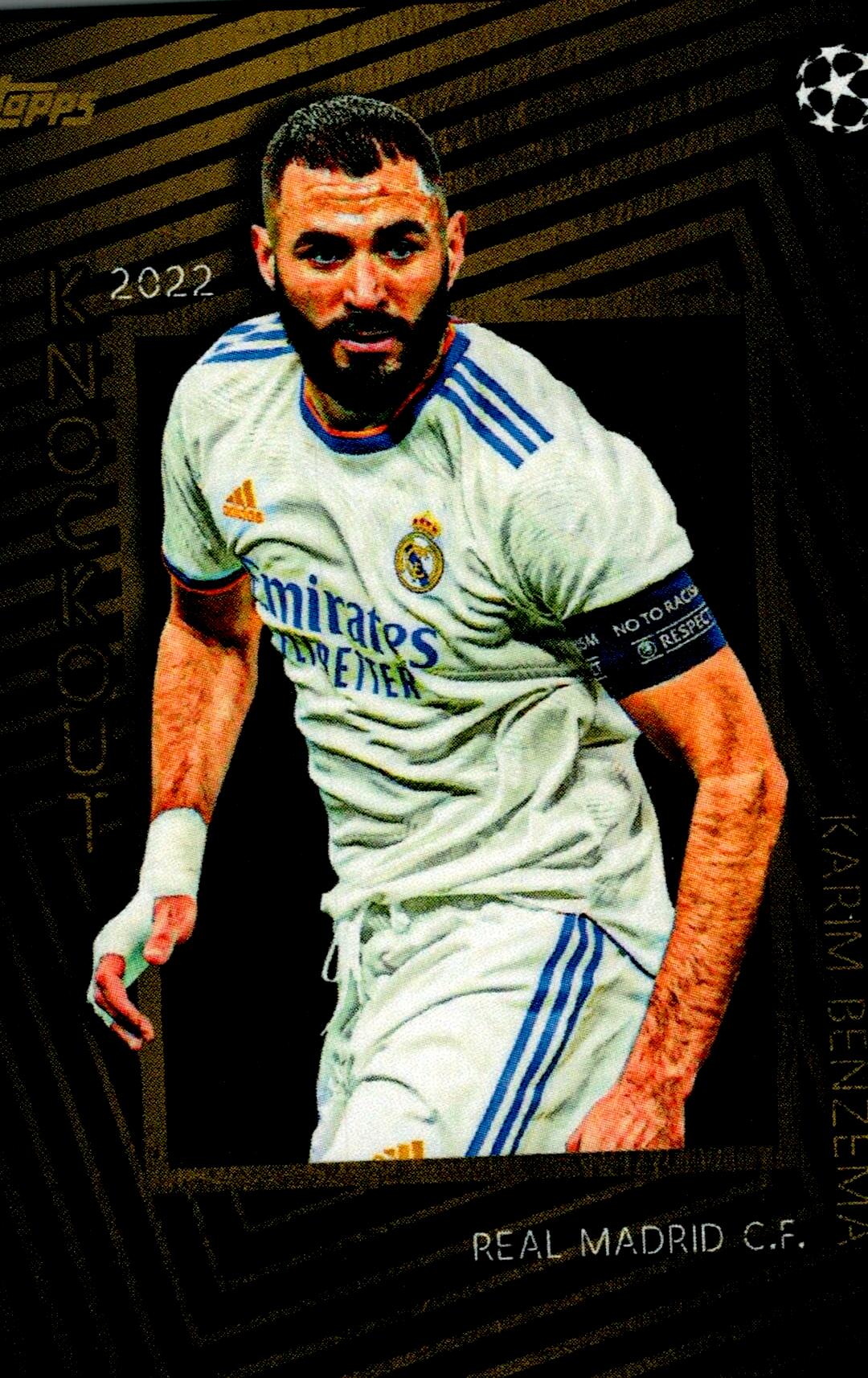 TOPPS DECO UCL 2021/2022 BENZEMA KNOCKOUT