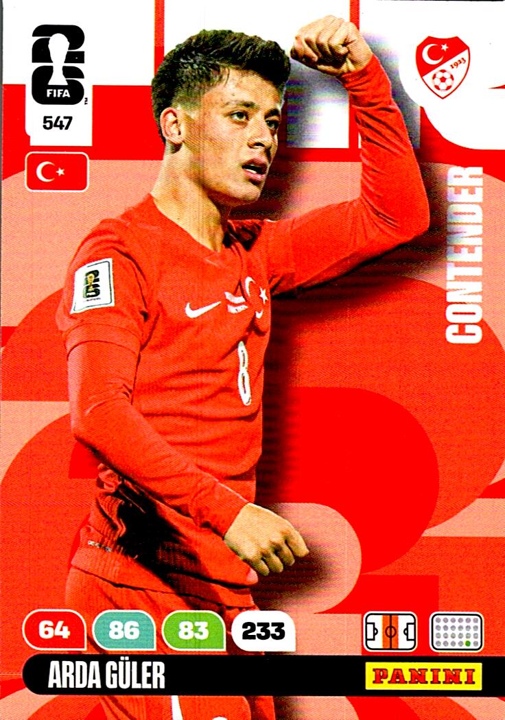 ADRENALYN WORLD CUP 2026 ARDA GÜLER TURKEY Nº547