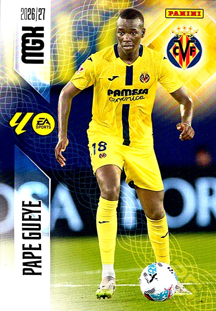 MEGACRACKS 2026/2027 PAPE GUEYE VILLARREAL CF Nº372