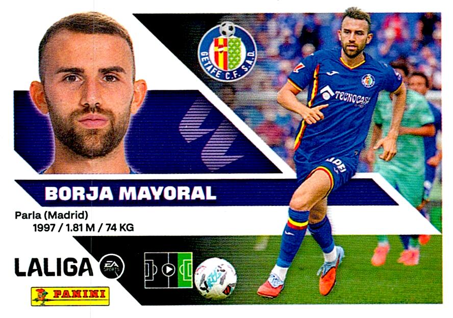 LIGA ESTE 2026/2027  GETAFE FC BORJA MAYORAL Nº18