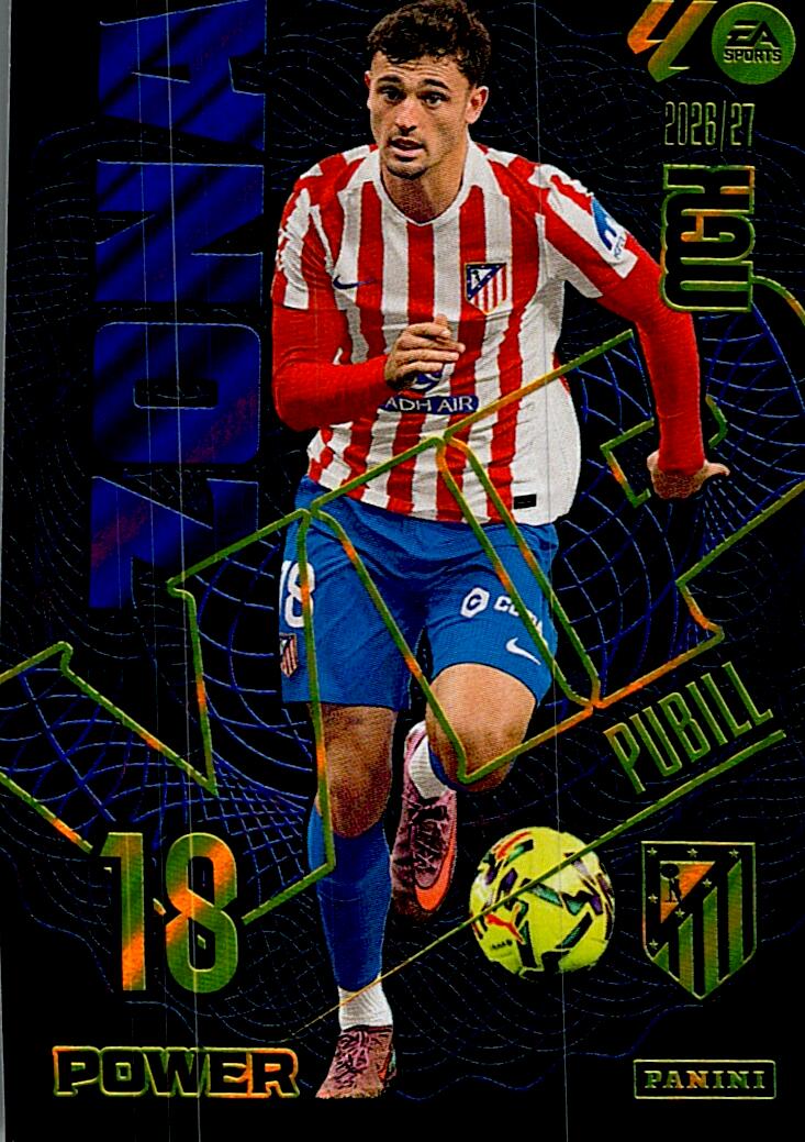 MEGACRACKS 2026/2027 ZONA VIP POWER PUBILL ATLÉTICO DE MADRID Nº404P