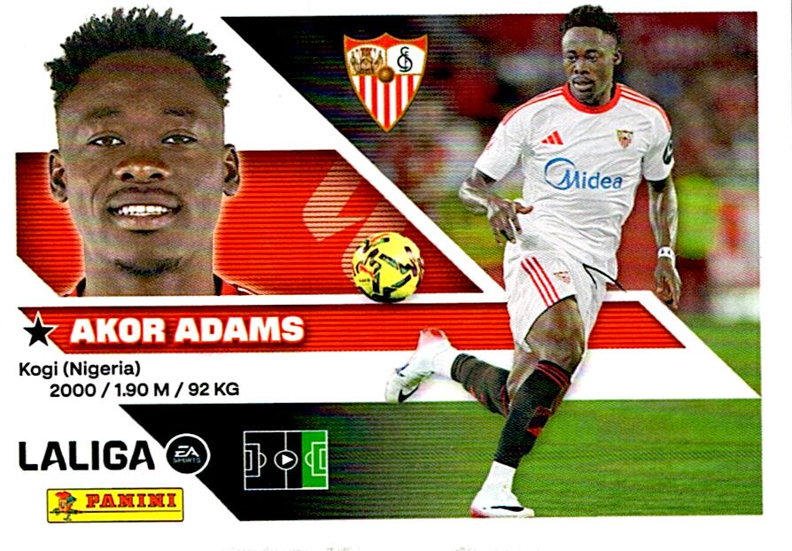LIGA ESTE 2026/2027  SEVILLA FC AKOR ADAMS Nº19
