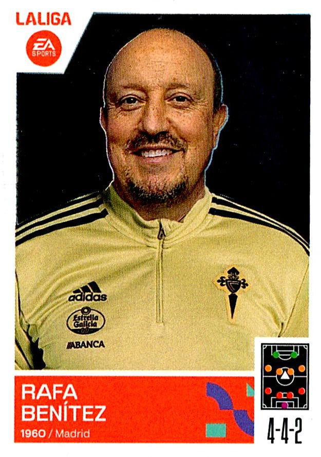 LIGA ESTE 2023/24 RAFA BENITEZ RC CELTA 2