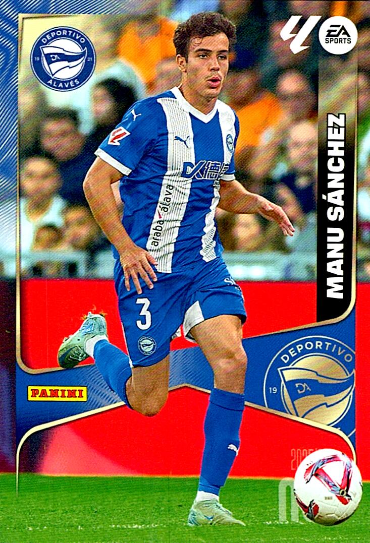 MEGACRACKS 2025/2026 CD ALAVES MANU SANCHEZ Nº26