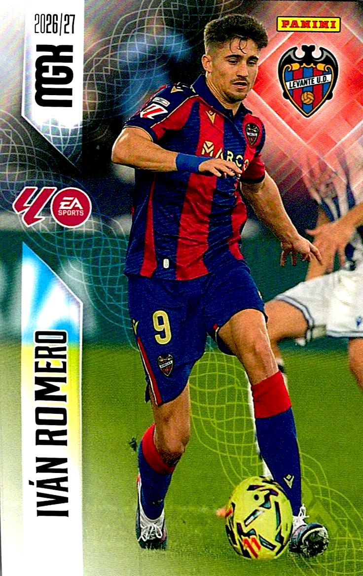 MEGACRACKS 2026/2027 IVÁN ROMERO LEVANTE UD Nº215