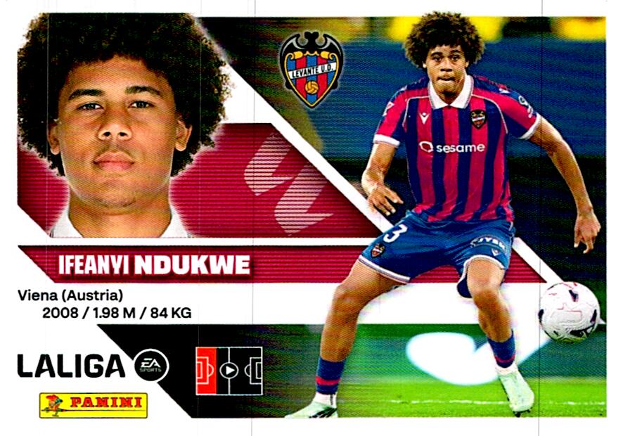 LIGA ESTE 2026/2027 IFEANYI NDUKWE Nº10 BIS COLOCA CUARTA EDICION