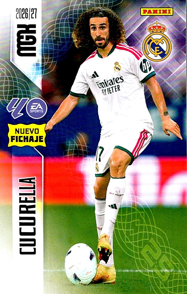 MEGACRACKS 2026/2027 CUCURELLA NUEVO FICHAJE Nº451 SEGUNDA EDICION