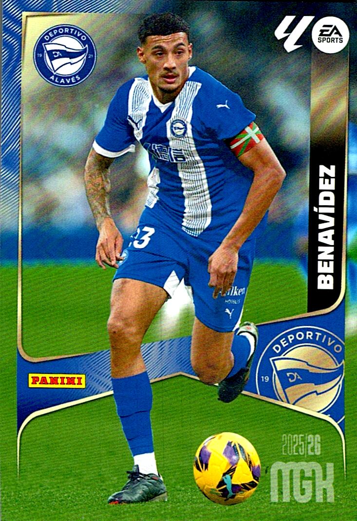 MEGACRACKS 2025/2026 CD ALAVES BENAVIDEZ Nº27