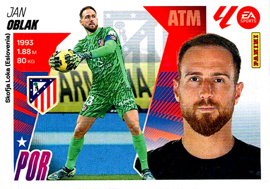 LIGA ESTE 2025/2026 ATLÉTICO DE MADRID OBLAK Nº3