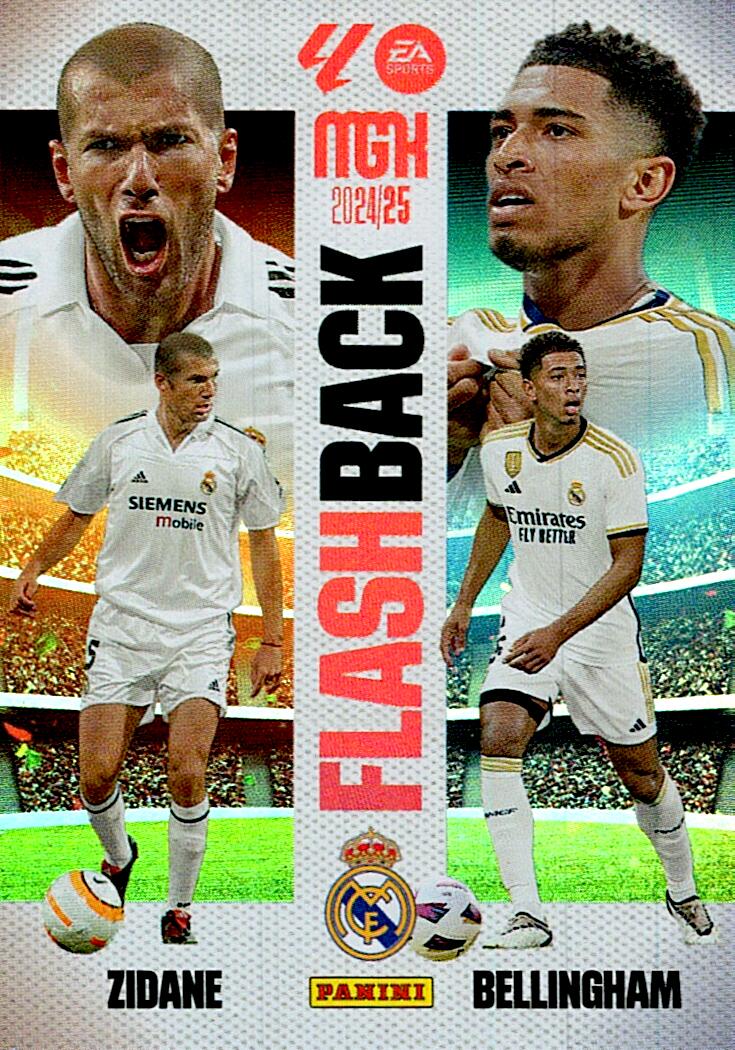 Megacracks 2024/2025 ZIDANE / BELLINGHAM FLASHBACK Nº 432