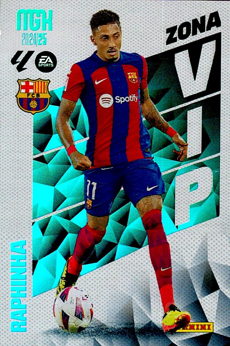 MEGACRACKS 2024/2025 RAPHINHA NUEVO ZONA VIP Nº506 TERCERA EDICION