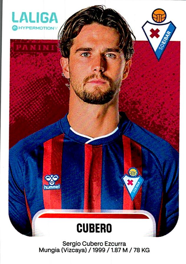 LALIGA HYPERMOTION 2025-26 CUBERO EIBAR Nº196