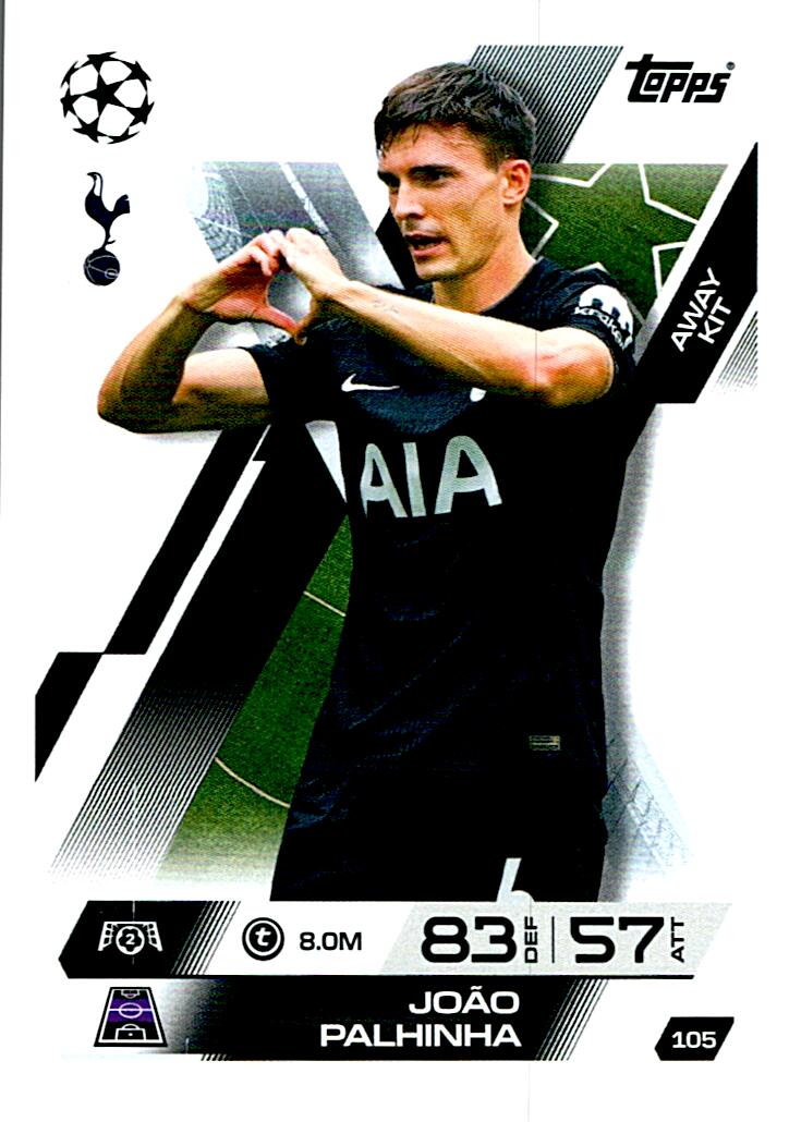 TOPPS MATCH ATTAX EXTRA 2025/26 JOAO PALHINHA Nº105