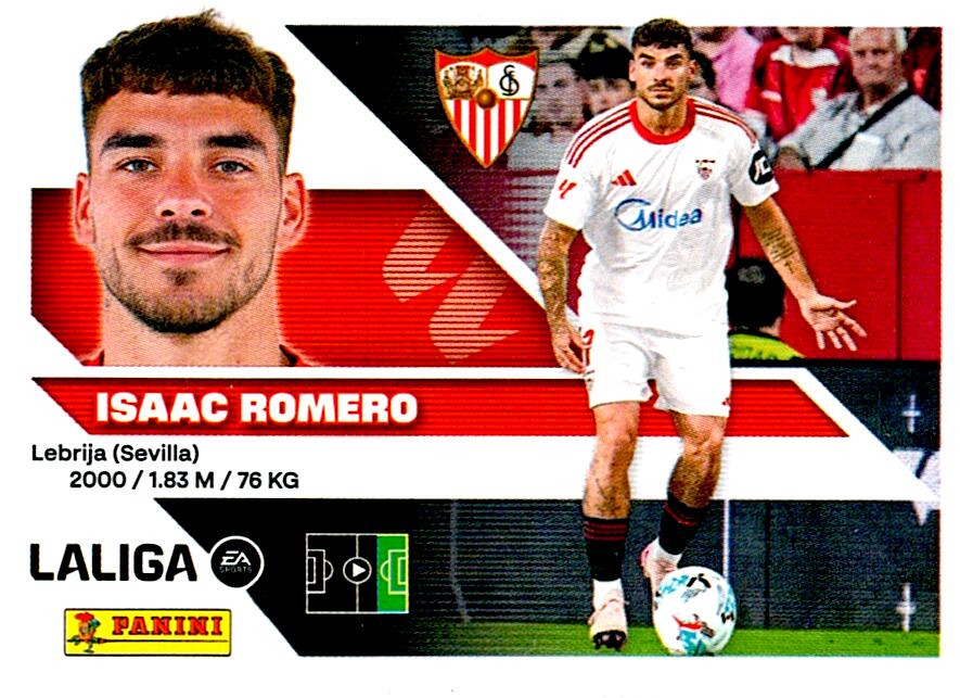 LIGA ESTE 2026/2027  SEVILLA FC ISSAC ROMERO Nº20