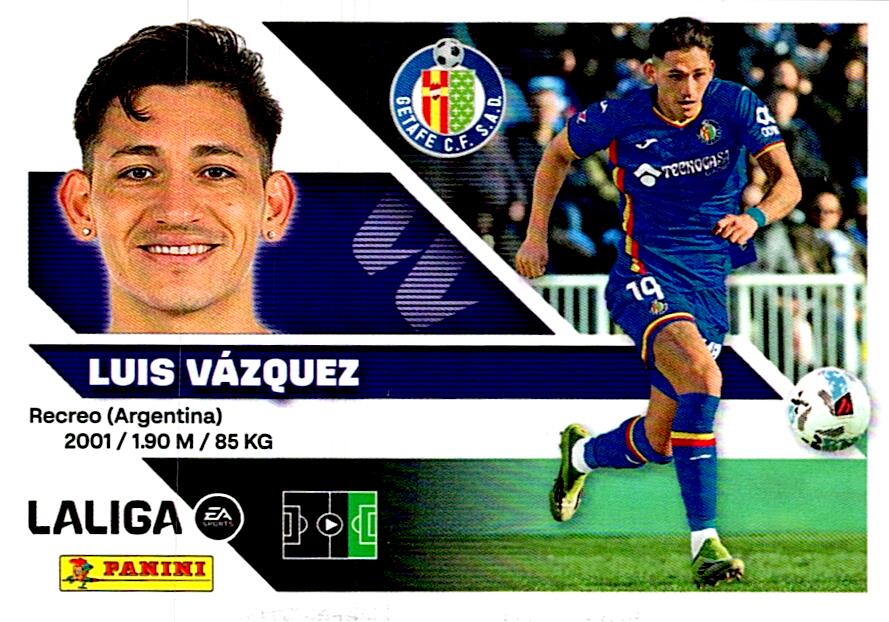 LIGA ESTE 2026/2027  GETAFE FC LUIS VÁZQUEZ  Nº19