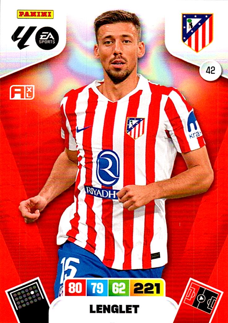 ADRENALYN LA LIGA 2025/2026 LENGLET ATLETICO DE MADRID Nº42