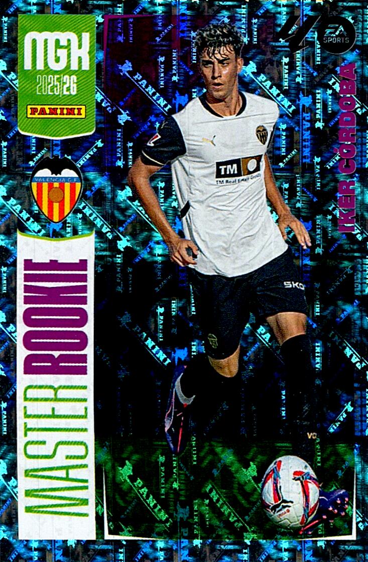 MEGACRACKS 2025/2026 IKER CORDOBA MASTER ROOKIE Nº414
