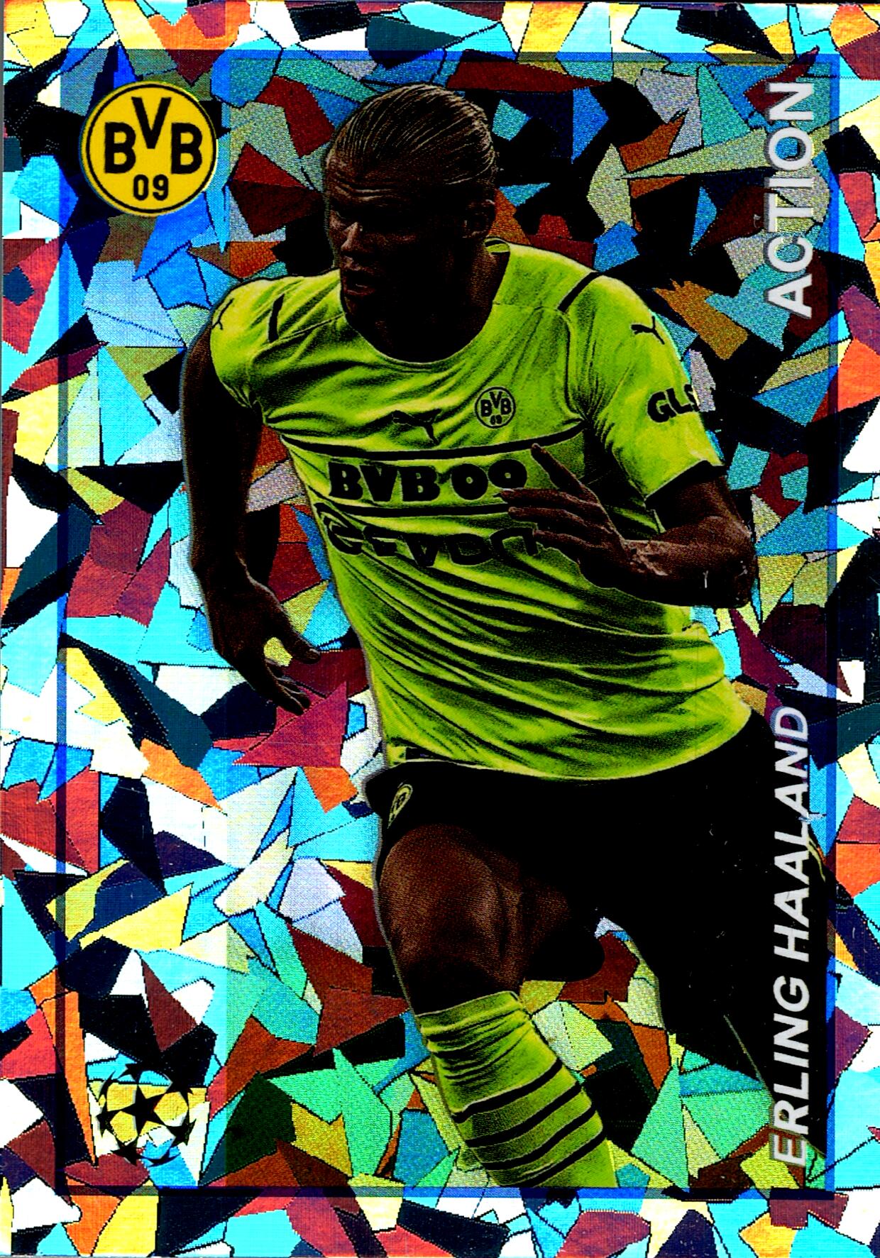 TOPPS MERLIN HERITAGE 97 2021/2022 ERLING HAALAND ACTION Nº129